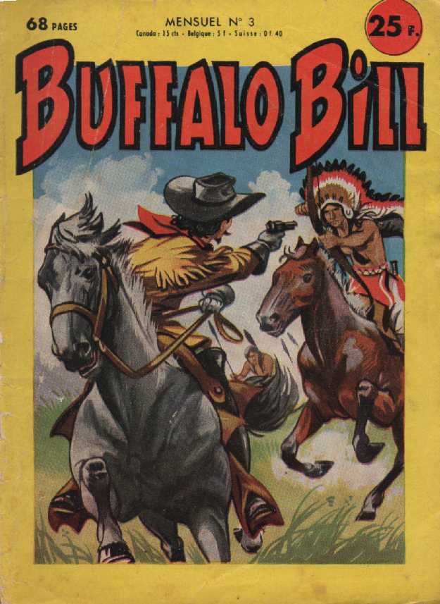 Scan de la Couverture Buffalo Bill Mondiales n 3